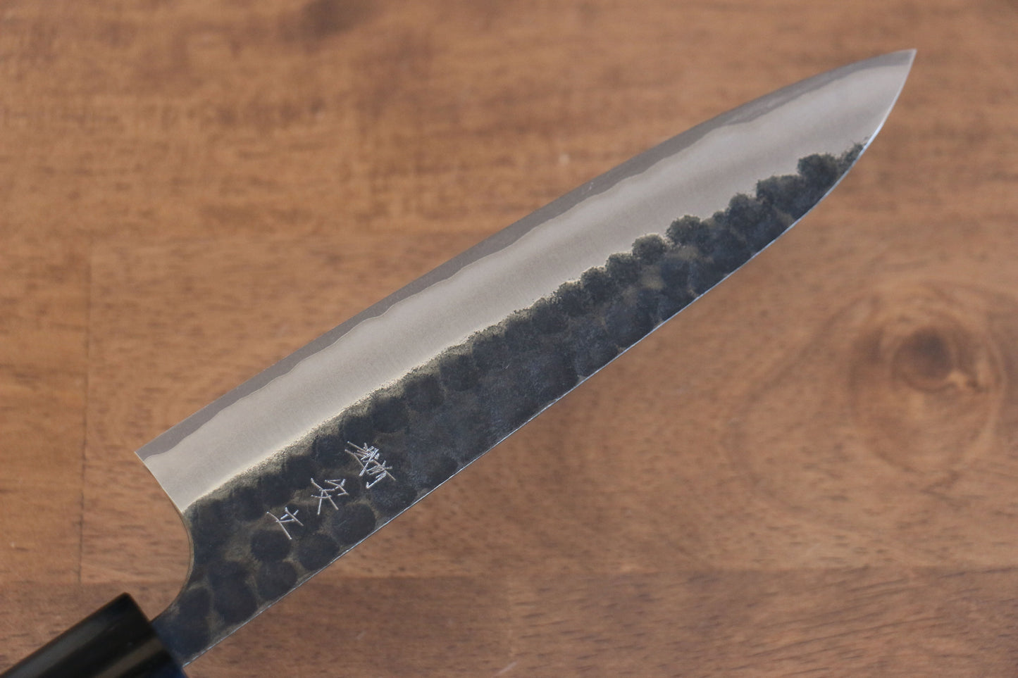 安立 勝重 青スーパー鋼 ペティーナイフ  150mm 紫檀柄 - 清助刃物