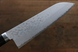 訓平 彩流（さいりゅう） V金10号 ダマスカス 三徳包丁 和包丁 170mm 合板柄 - 清助刃物