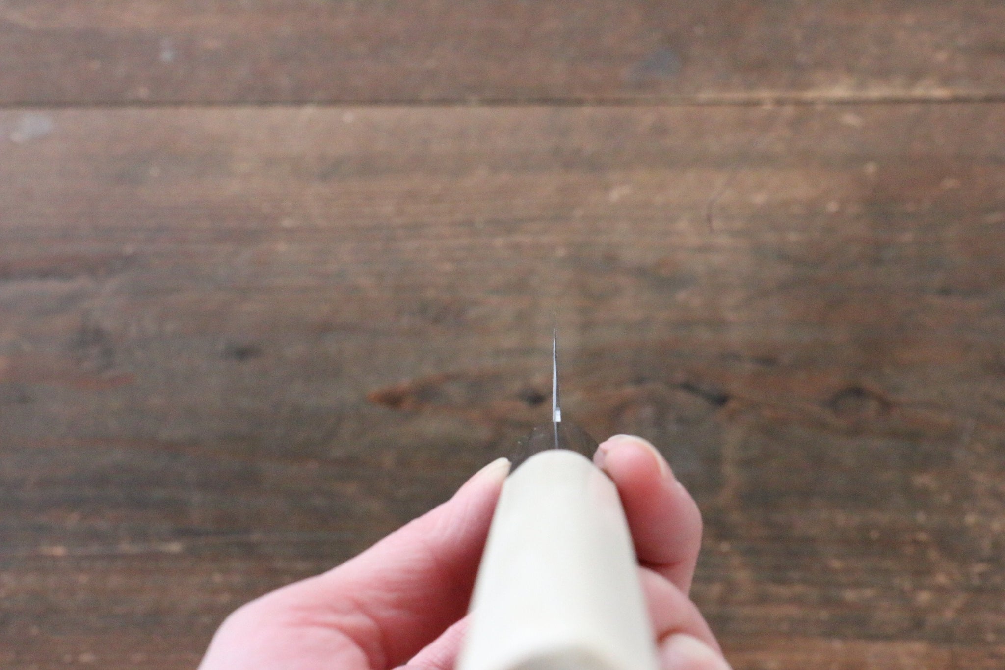 堺 孝行 グランドシェフ グランドシェフ スウェーデン鋼 ペティーナイフ 180mm 朴柄 - 清助刃物