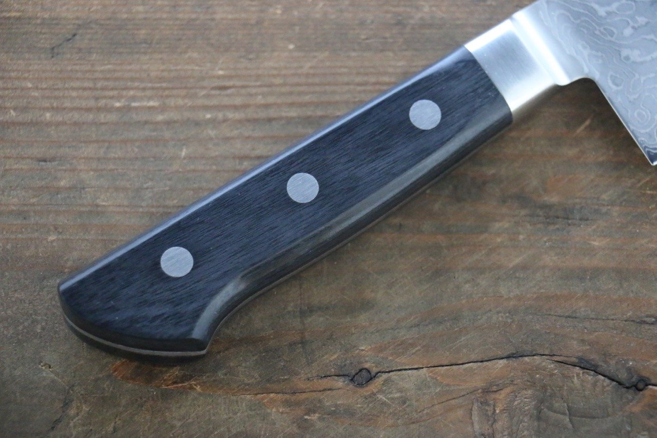 堺 孝行 モリブデン鋼（MOL） 63層ダマスカス 菜切包丁  160mm - 清助刃物