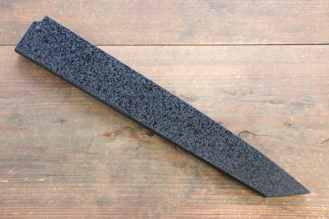 黒石目鞘 切付柳刃包丁用  黒合板ピン付き 300mm - 清助刃物