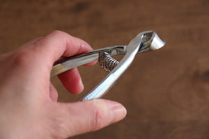 クローバー印 ハイカーボン鋼 斜刃 爪切り - 清助刃物
