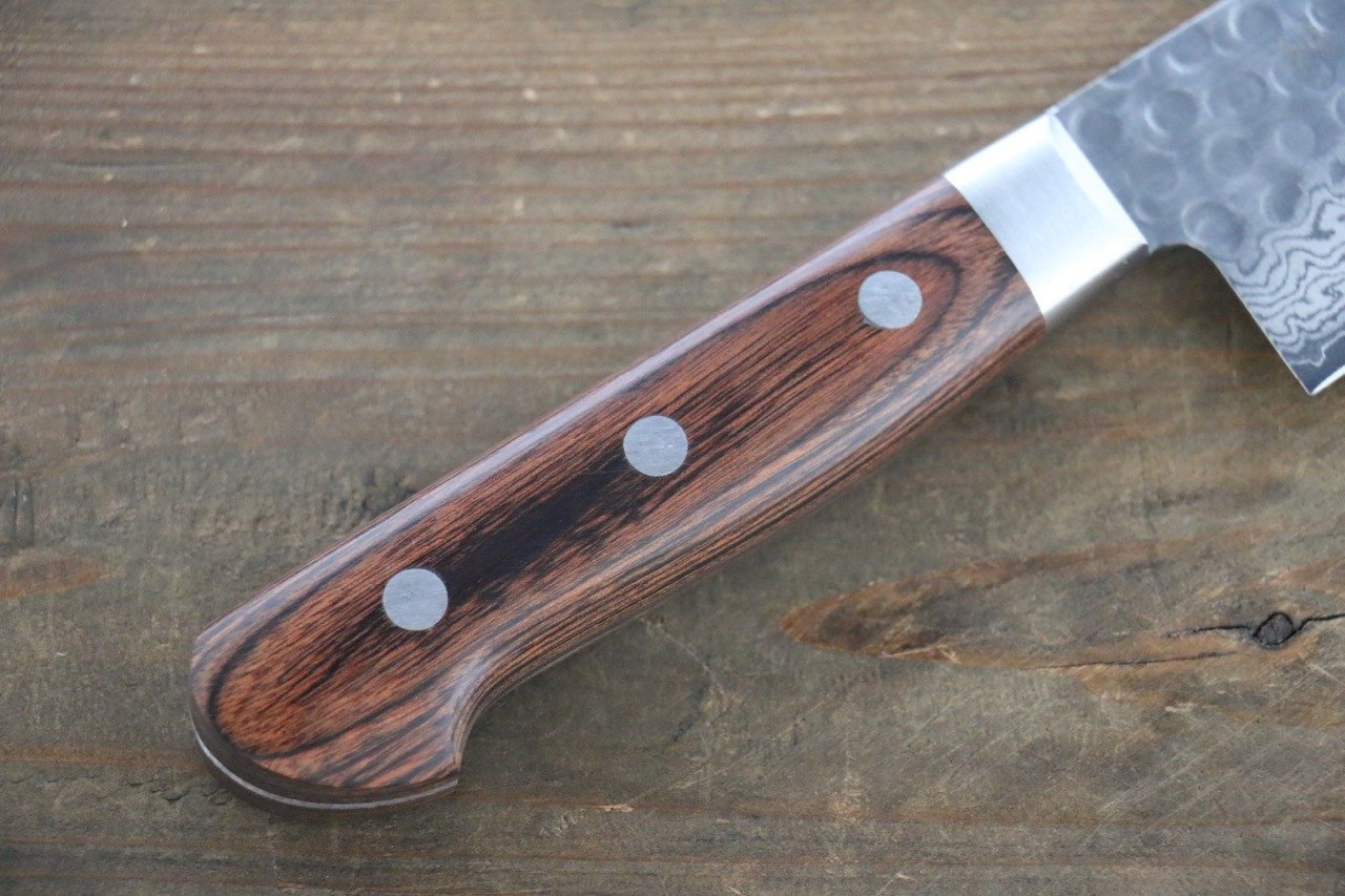 堺 孝行 V金10号 17層ダマスカス 牛刀包丁  180mm - 清助刃物