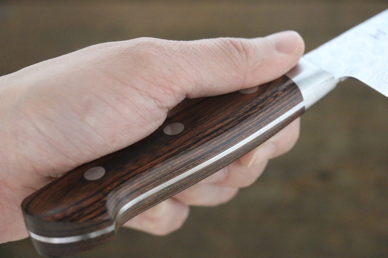 堺 孝行 V金10号 17層ダマスカス 牛刀包丁  180mm - 清助刃物