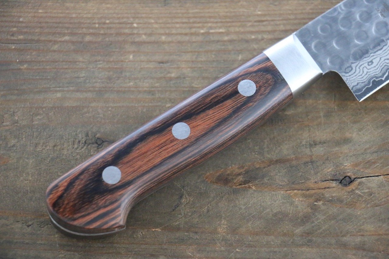 堺 孝行 V金10号 17層ダマスカス 筋引包丁  240mm - 清助刃物