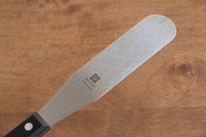 ヴォストフ ステンレス鋼 パレットナイフ  150mm 黒プラスチック柄 - 清助刃物