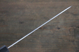 清助 AUS10 三徳包丁 和包丁 180mm 紫檀柄 - 清助刃物