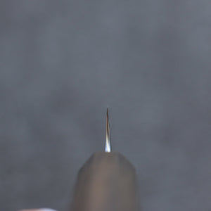 加藤 義実 V金10号 ダマスカス ペティーナイフ 和包丁 75mm 黒柿柄 - 清助刃物