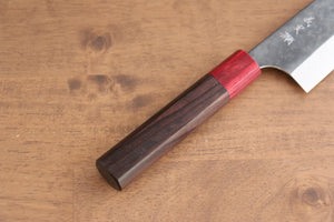 加藤 義実 青スーパー鋼 黒打 牛刀包丁 和包丁 210mm 紫檀柄 - 清助刃物