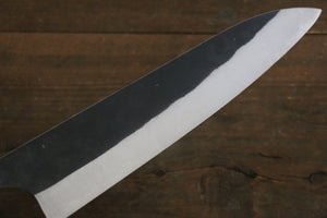 加藤 義実 青スーパー 黒打 牛刀包丁 210mm  パドック柄 - 清助刃物