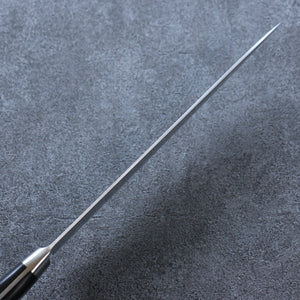 清助 V金10号 ダマスカス 牛刀包丁 和包丁 240mm 黒合板柄 - 清助刃物