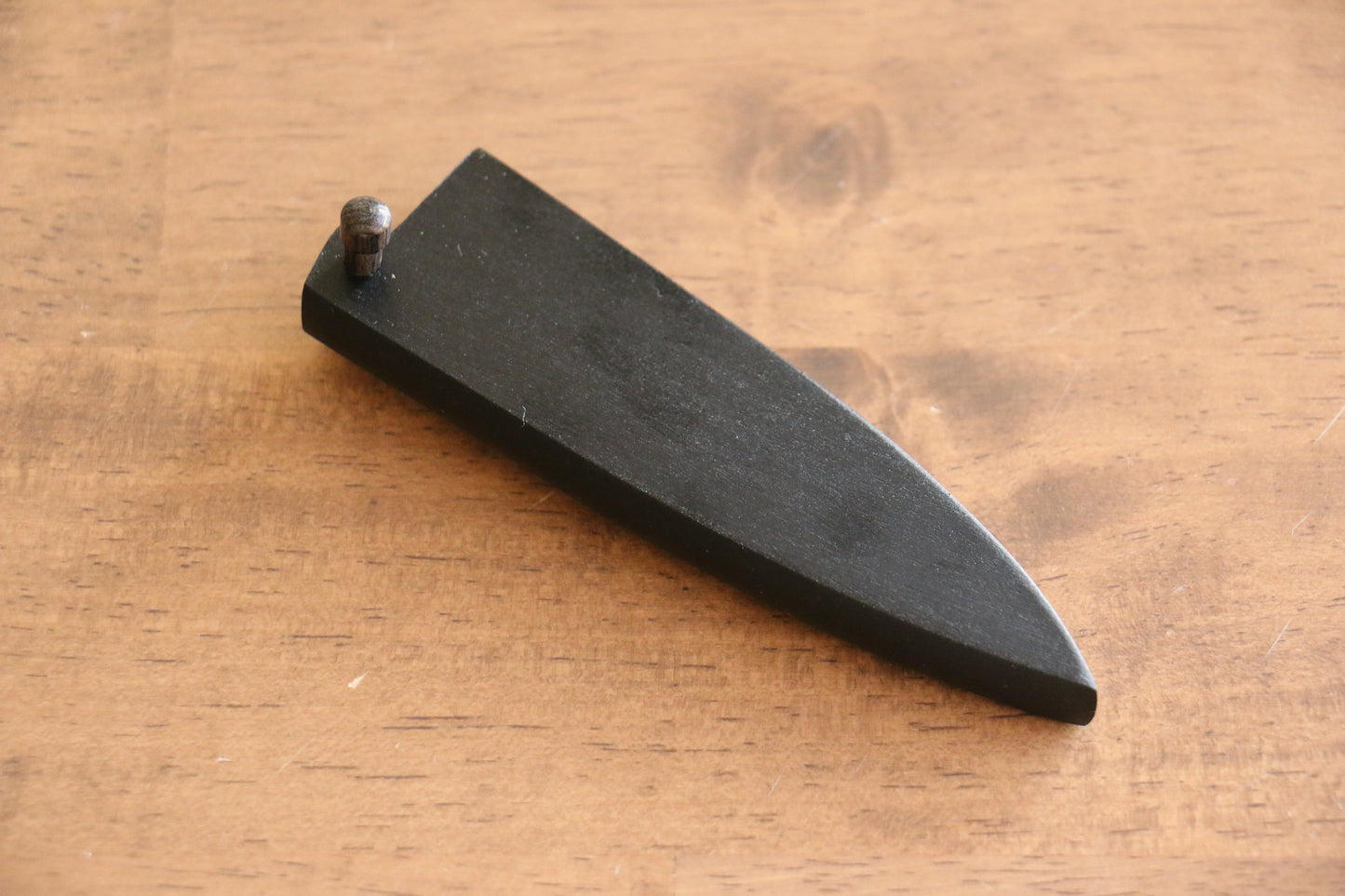 黒塗り鞘 ペティーナイフ用  黒合板ピン付き 80mm - 清助刃物