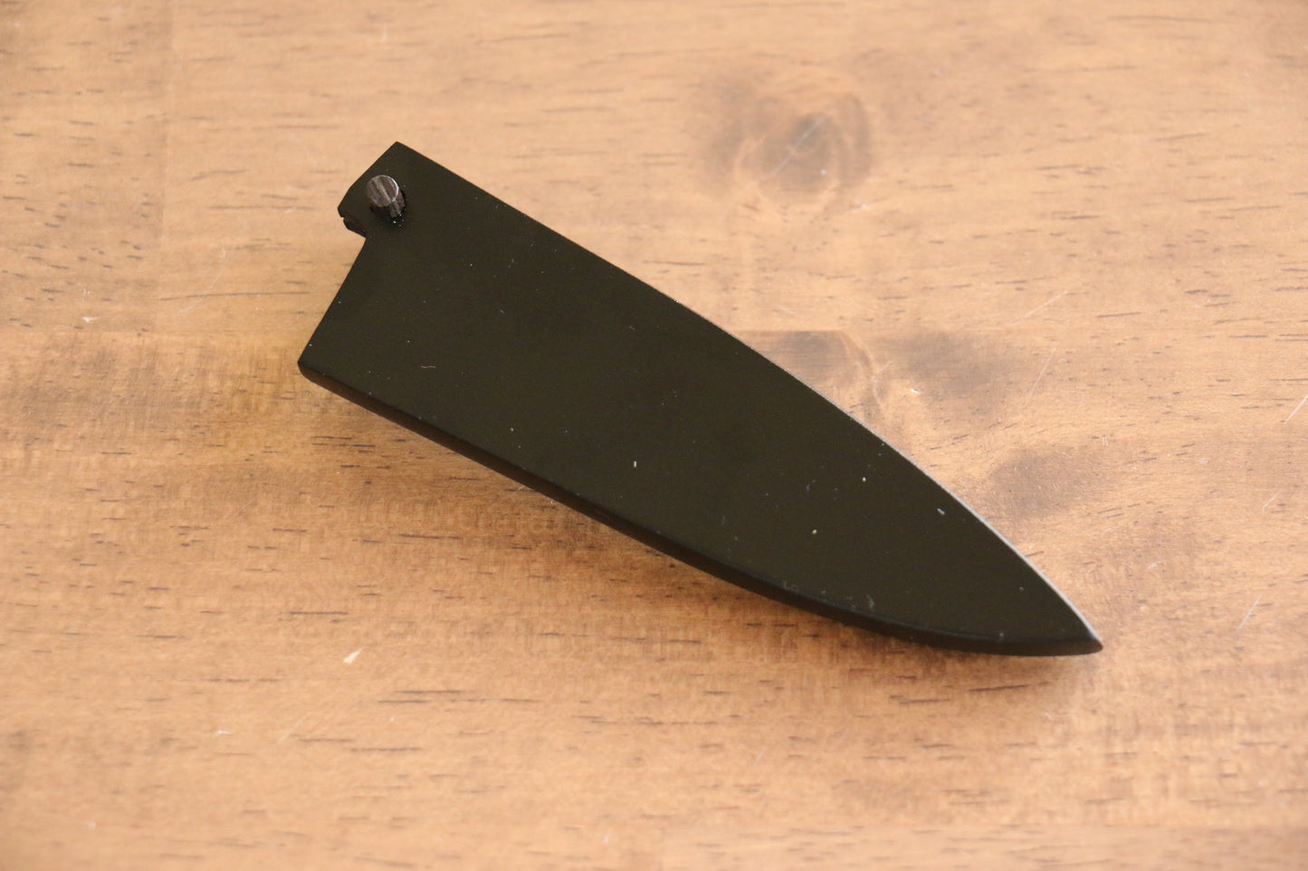 黒塗り鞘 ペティーナイフ用  黒合板ピン付き 80mm - 清助刃物