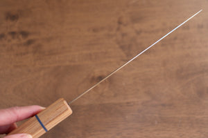 清助 V金10号 ダマスカス 三徳包丁  180mm ホワイトウッド柄 - 清助刃物