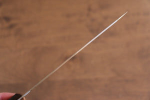 清助 山賊 日本鋼 ブッチャーナイフ 和包丁 150mm 紫檀柄 - 清助刃物
