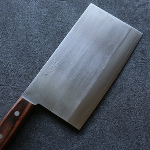 清助 V金10号 霞研 中華包丁 和包丁 180mm マホガニー柄 - 清助刃物