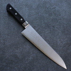 清助 V金10号 ダマスカス 牛刀包丁 和包丁 210mm 黒合板柄 - 清助刃物