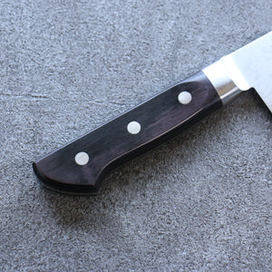 清助 V金10号 ダマスカス 牛刀包丁 和包丁 210mm 黒合板柄 - 清助刃物