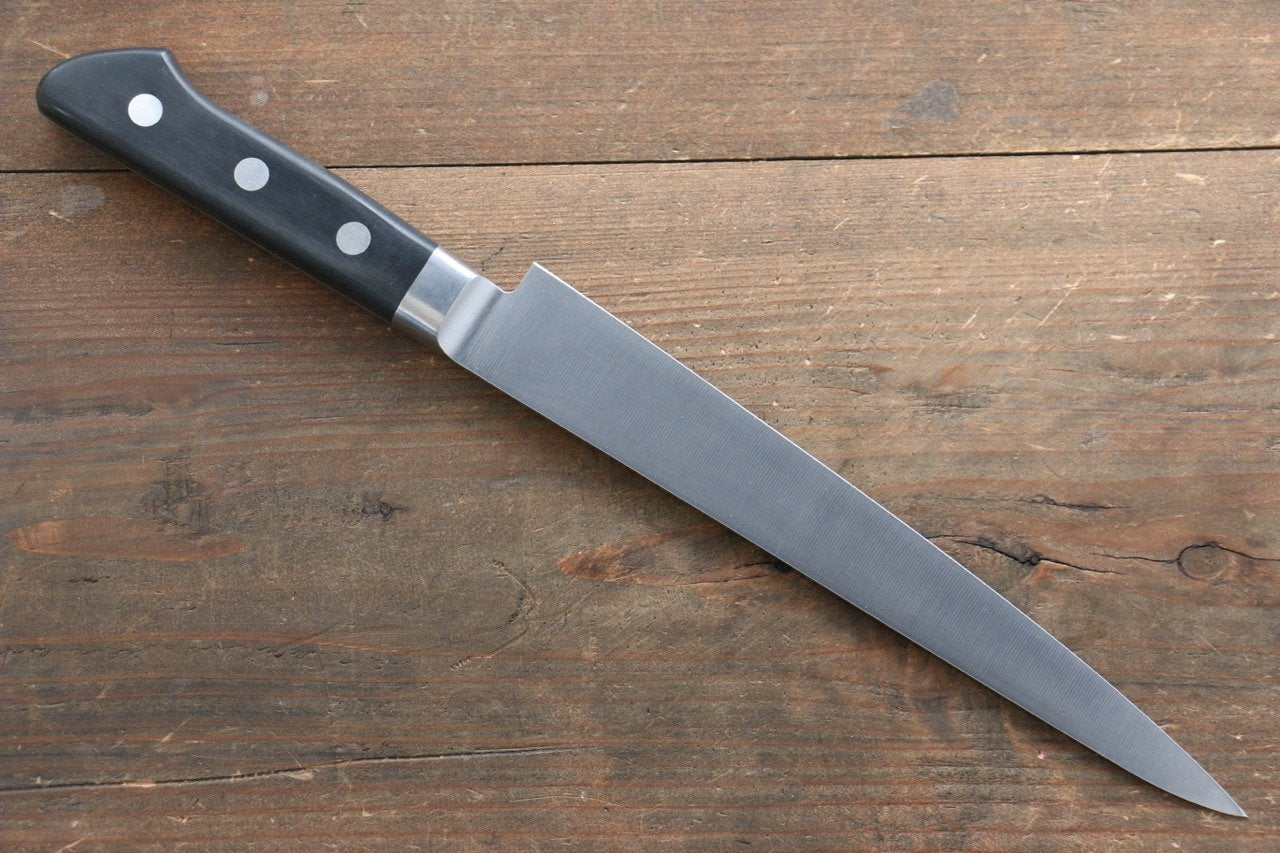 堺 孝行 日本鋼 筋引包丁  210mm 合板柄 - 清助刃物