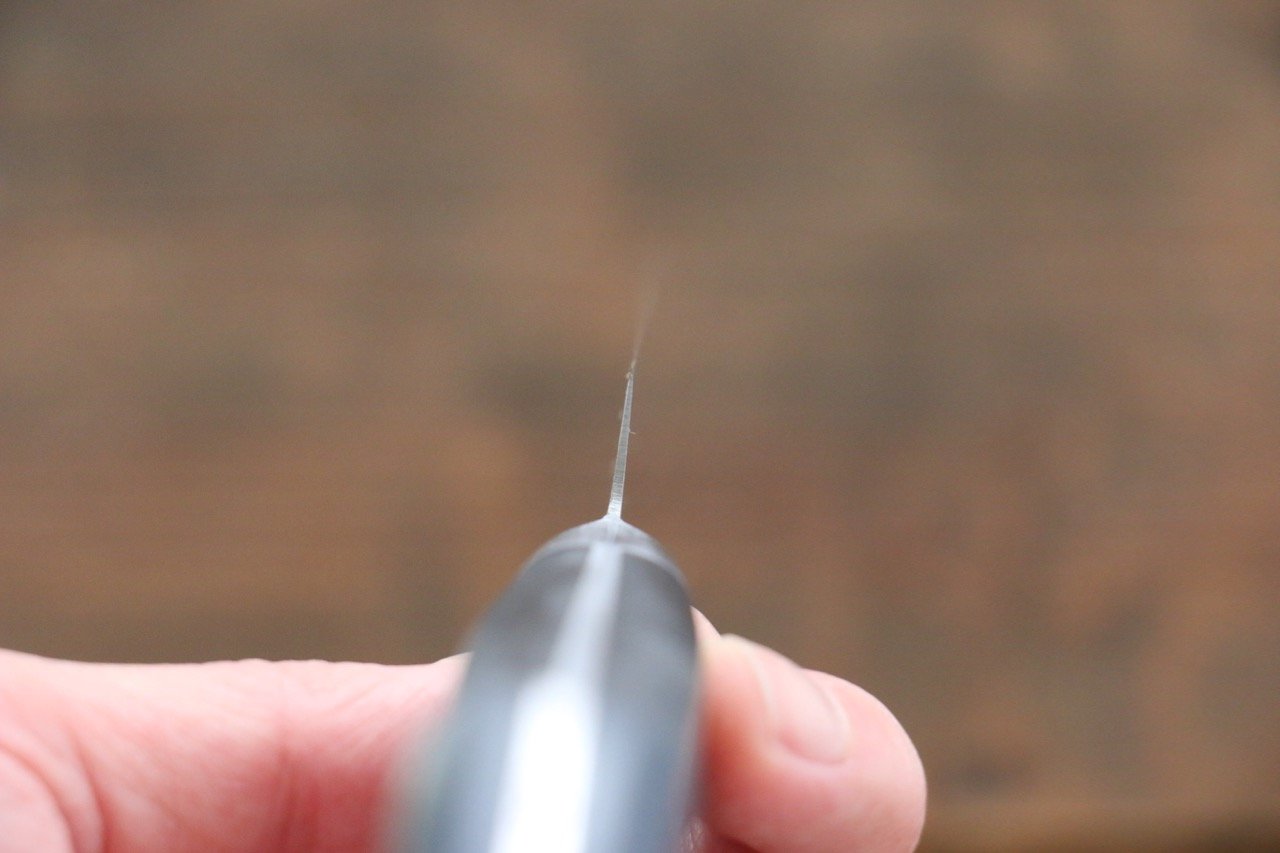 堺 孝行 日本鋼 筋引包丁  210mm 合板柄 - 清助刃物