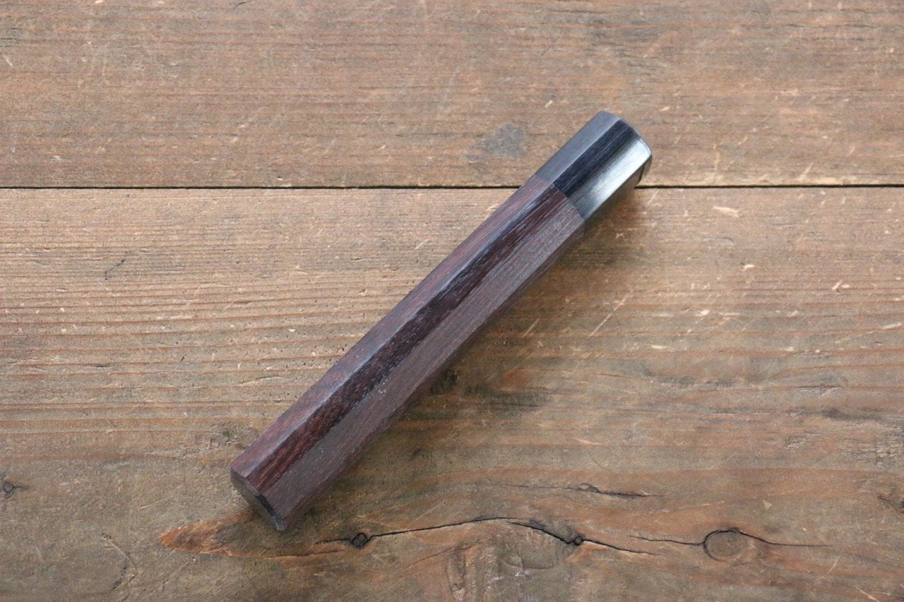 Octagonal Shitan Handle for Gyuto Knife 240mm - 清助刃物