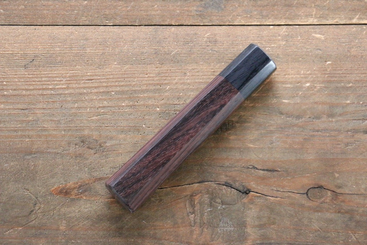 Octagonal Shitan Handle for Petty Knife 150mm - 清助刃物