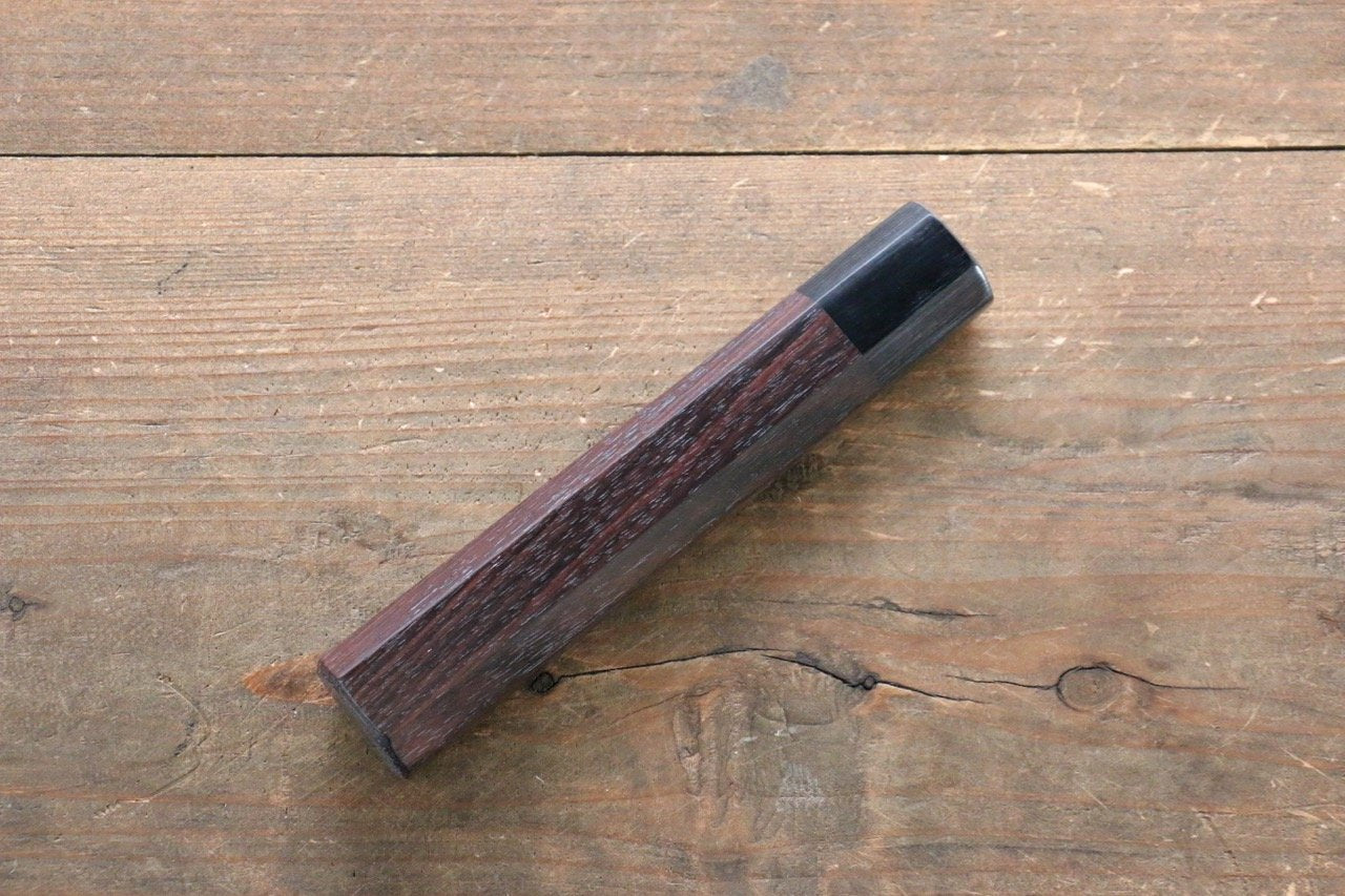 Octagonal Shitan Handle for Gyuto Knife 210mm - 清助刃物