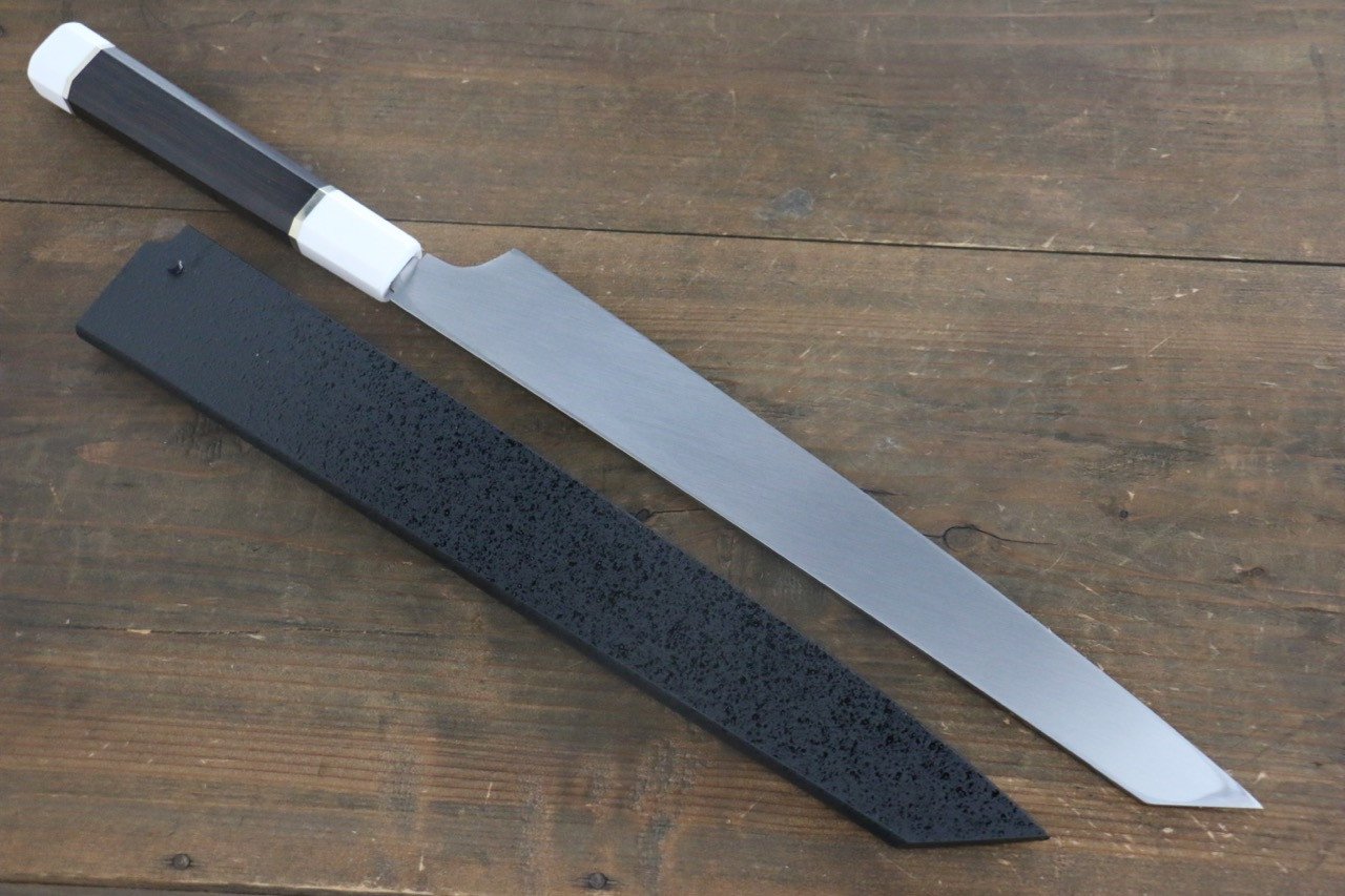 堺 孝行 銀龍 本焼 スウェーデン鋼 鏡面仕上げ 剣型柳刃包丁 和包丁