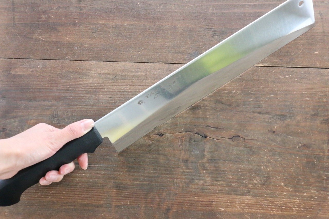 堺 孝行 INOX ステンレススチール 万能包丁  320mm プラスチック柄 - 清助刃物