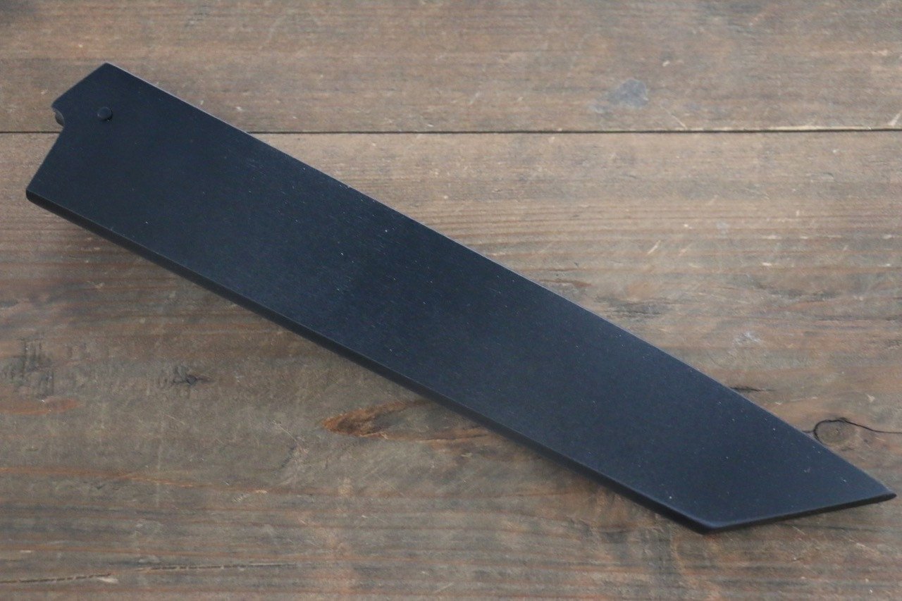 黒塗り鞘 切付柳刃包丁用  黒合板ピン付き-240mm - 清助刃物