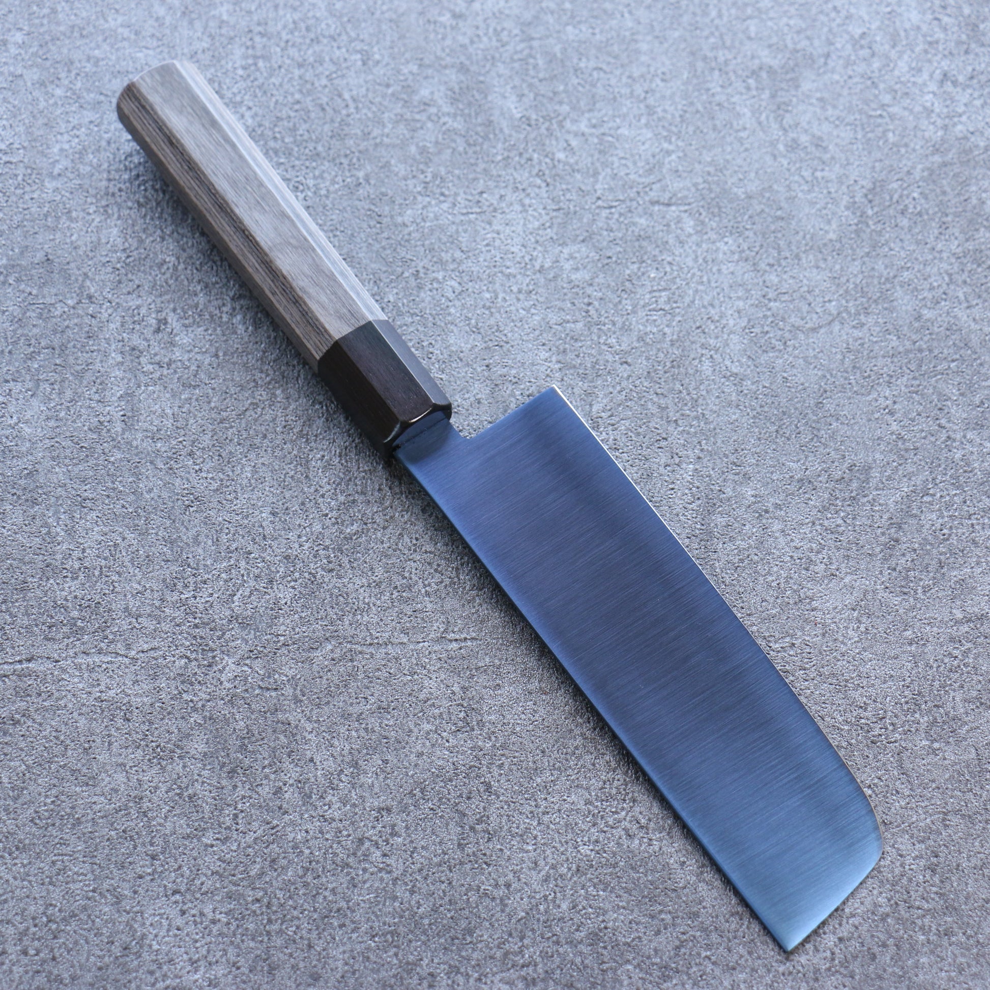 清助 SK-85鋼 イオンプレーティング 菜切包丁  160mm グレー合板柄 - 清助刃物