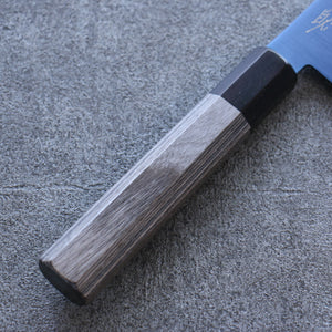 清助 SK-85鋼 イオンプレーティング 菜切包丁 和包丁 160mm グレー合板柄 - 清助刃物