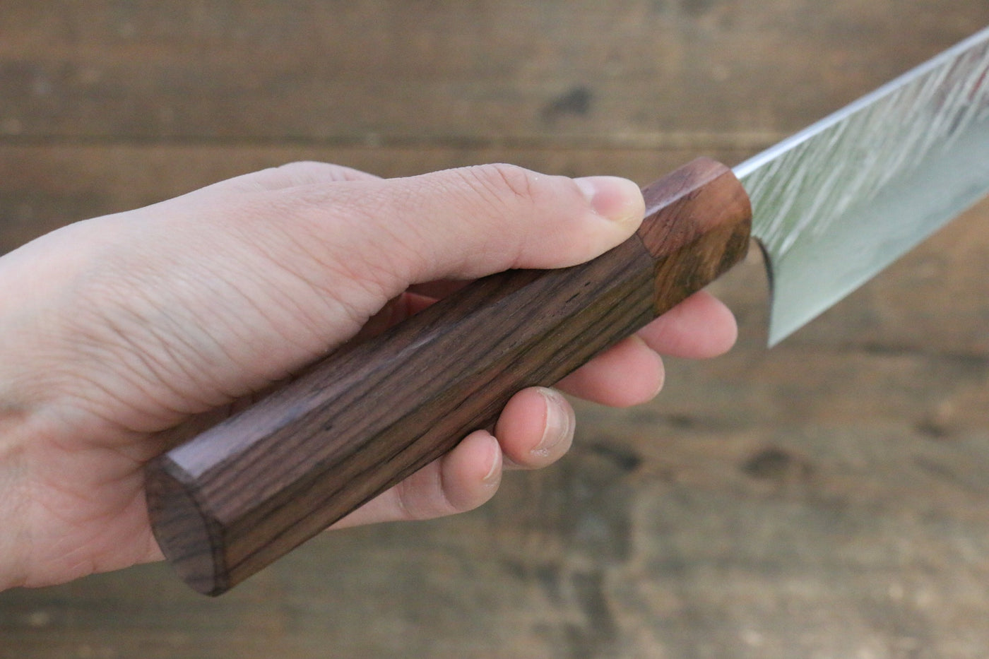 黒崎優　雷神　スペシャルコバルト牛刀210 黑崎優「雷神」鈷特製土目牛斗– Burrfection Store