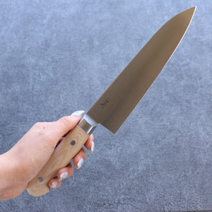 ANNE 日本鋼 牛刀包丁 和包丁 180mm マイカルタ柄 - 清助刃物