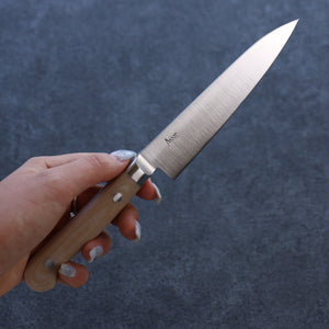 ANNE ステンレス鋼 ペティーナイフ 和包丁 120mm マイカルタ柄 - 清助刃物