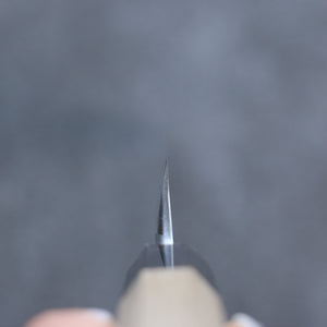 菊月 白ニ鋼 梨地 柳刃包丁 和包丁 300mm 朴柄 - 清助刃物