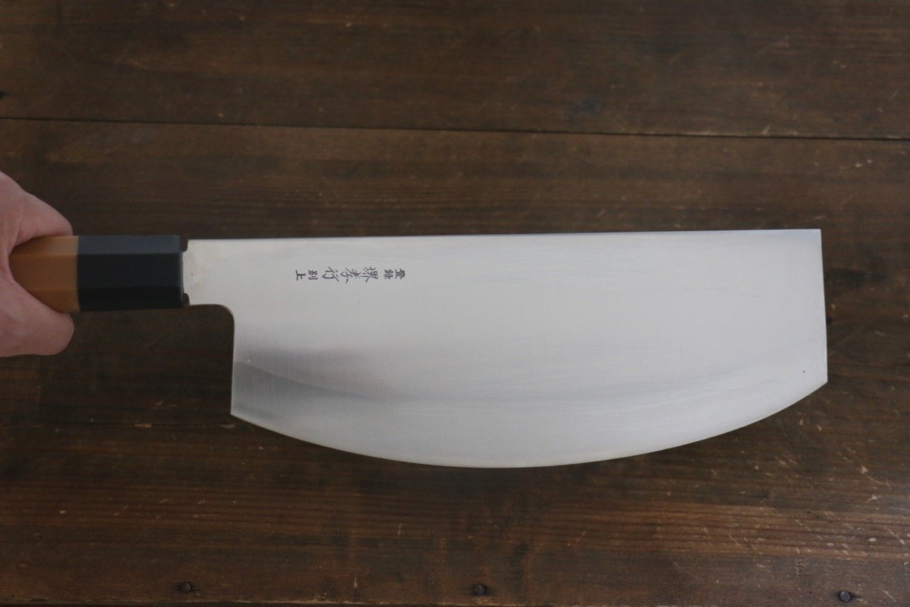 堺 孝行 モリブデン鋼（MOL） 寿司切り包丁  240mm プラスチック抗菌柄 - 清助刃物