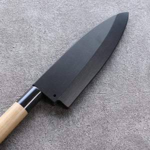 黒 朴 鞘 150mm 出刃包丁用 合板ピン付き 金子 - 清助刃物