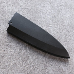 黒 朴 鞘 165mm 出刃包丁用 合板ピン付き 金子 - 清助刃物