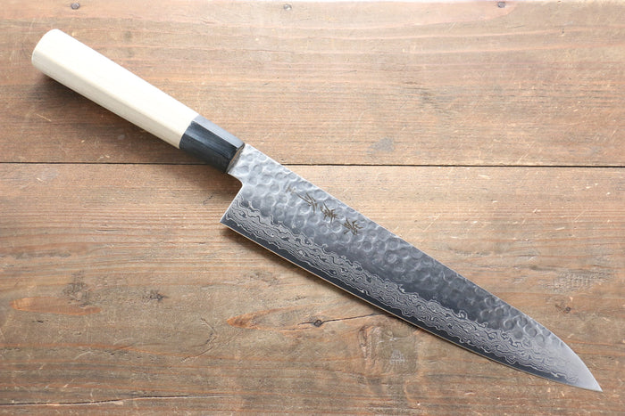 堺 孝行 AUS10 45層ダマスカス 牛刀包丁 和包丁 240mm 朴柄