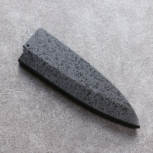 黒石目 朴 鞘 180mm 出刃包丁用 合板ピン付き 金子 - 清助刃物