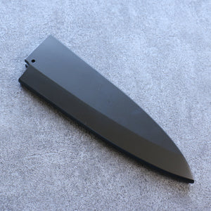 黒 朴 鞘 195mm 出刃包丁用 合板ピン付き 金子 - 清助刃物