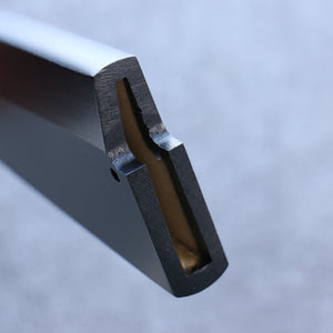 黒 朴 鞘 210mm 出刃包丁用 合板ピン付き 金子 - 清助刃物