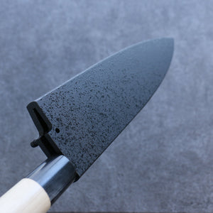 黒石目 朴 鞘 210mm 出刃包丁用 合板ピン付き 金子 - 清助刃物