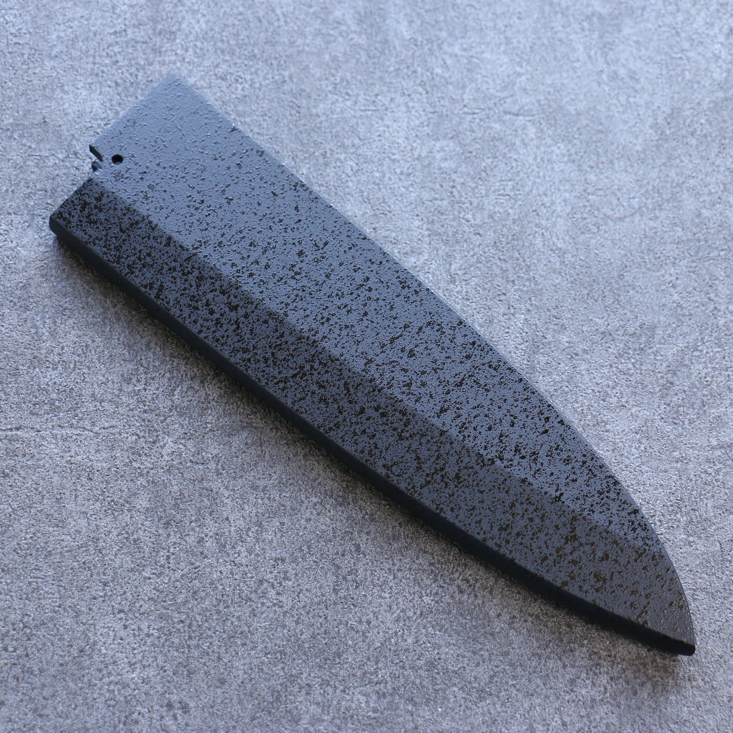 黒石目 朴 鞘 240mm 出刃包丁用 合板ピン付き 金子 - 清助刃物