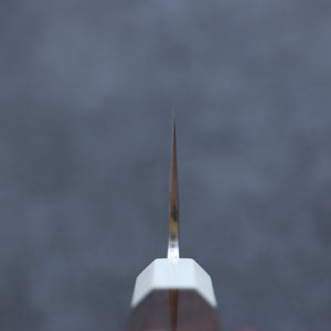 黒崎 優 風神 SPG2 鎚目 三徳包丁 和包丁 165mm スタビライズドウッド(白樺瘤)柄 - 清助刃物