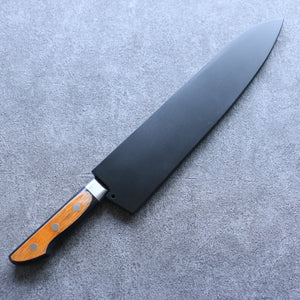 黒 朴 鞘 270mm 牛刀包丁用 合板ピン付き 金子 - 清助刃物