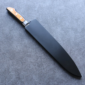 黒 朴 鞘 270mm 牛刀包丁用 合板ピン付き 金子 - 清助刃物