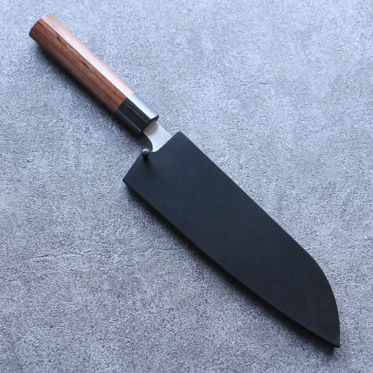 黒 朴 鞘 165mm 三徳包丁用 合板ピン付き 金子 - 清助刃物