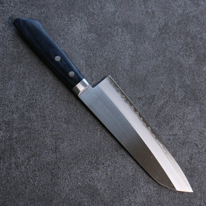 訓平 V金1号 磨き仕上げ 三徳包丁 和包丁 170mm 合板 (紺色)柄 - 清助刃物